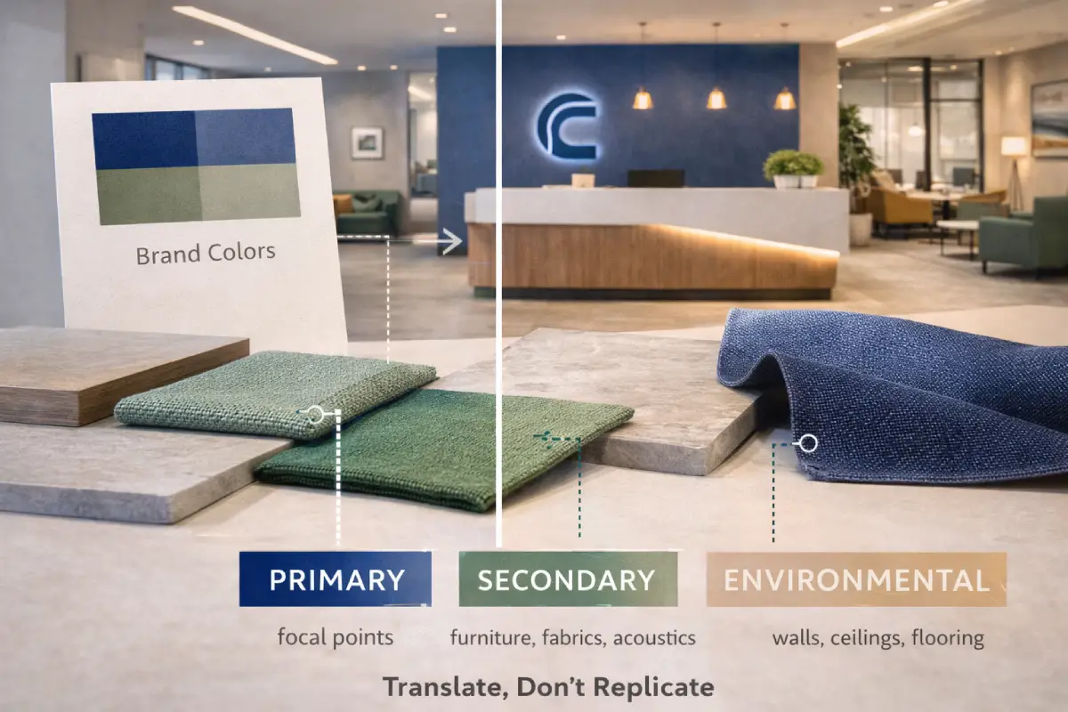 Using Brand Color Psychology in Interior Design and Office Furniture ...